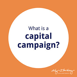What is a capital campaign?