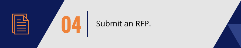 Submit an RFP to your top capital campaign consultant companies.