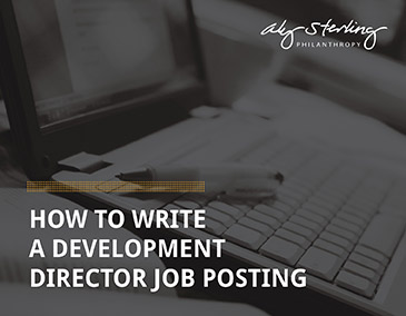 Learn more about hiring a development director!