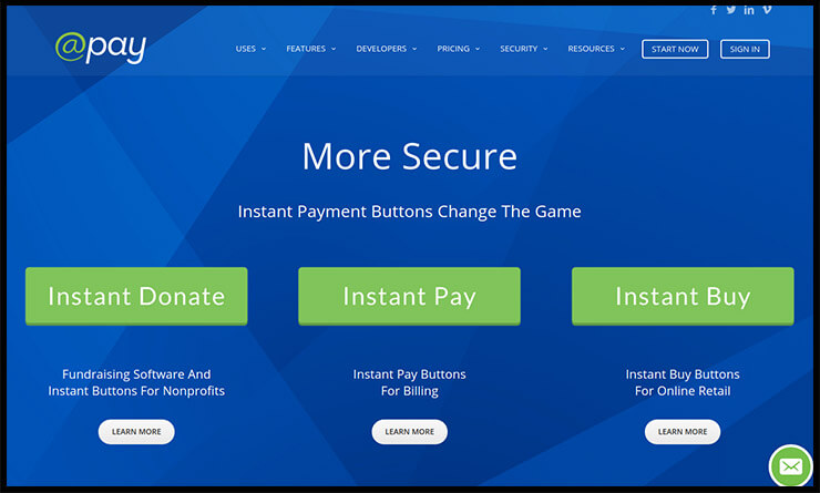 Learn more about the nonprofit software available at @Pay. 