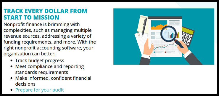 Abila has nonprofit software for accounting. 