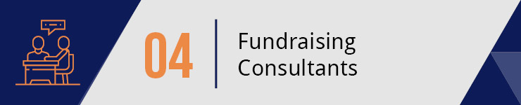 Bring on a fundraising consultant to improve your nonprofit's fundraising.