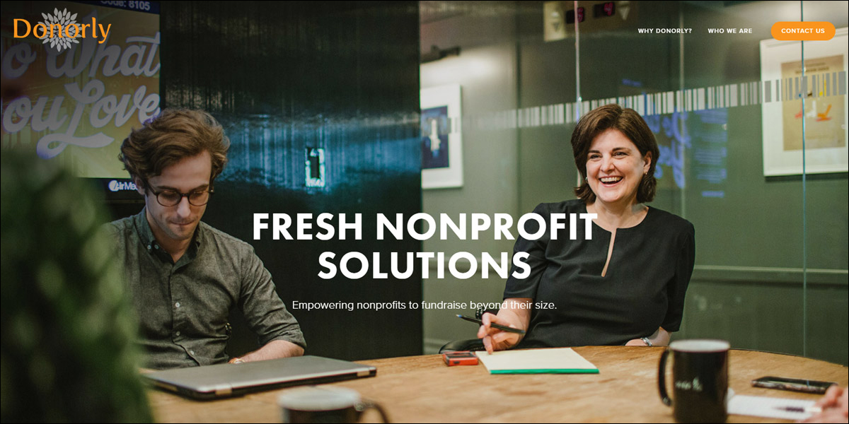 Visit Donorly's website for more information about their nonprofit consulting services.