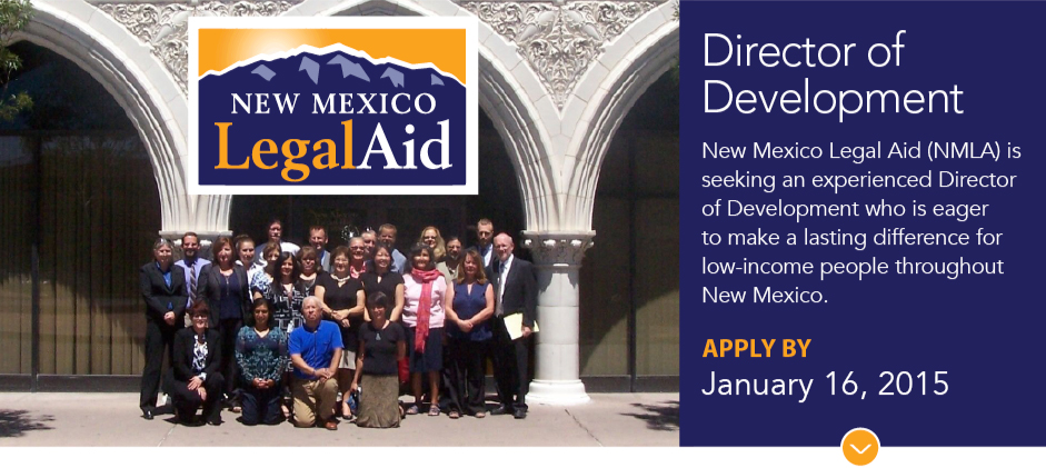 New Mexico Legal Aid: Director of Development