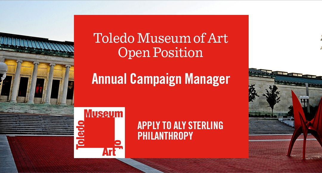 Open Position: Annual Campaign Manager at TMA [Apply to Aly Sterling Philanthropy]