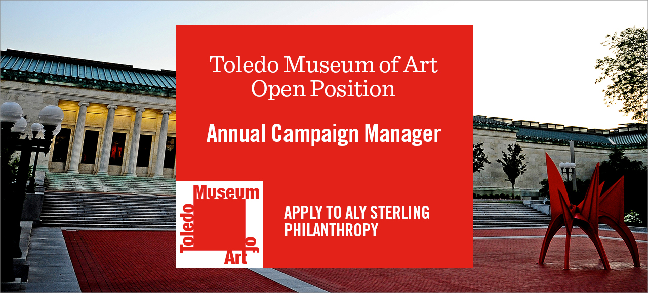 Toledo Museum of Art open position