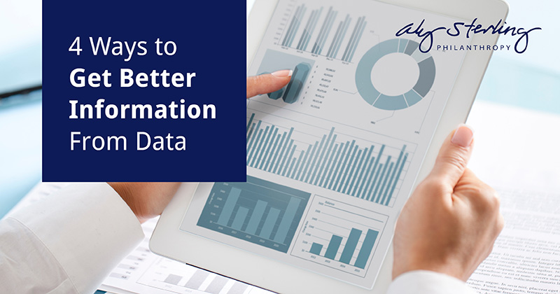 Get better information from your data.