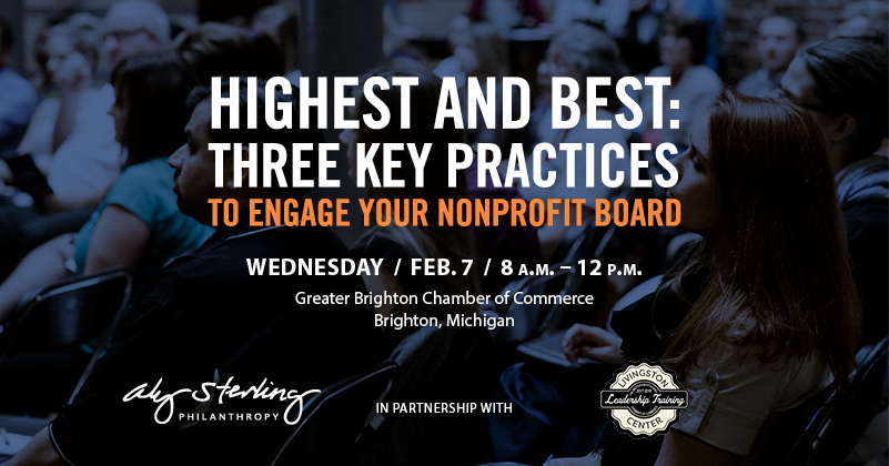 Highest and Best: Three Key Practices to Engage Your Nonprofit Board