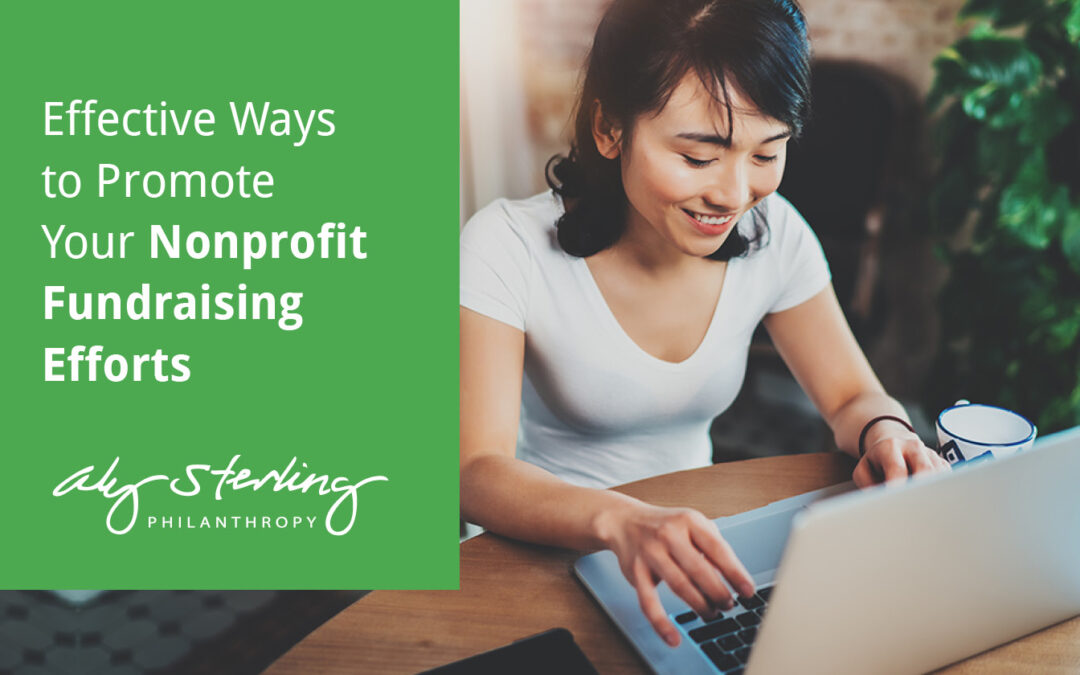 8 Effective Ways to Promote Your Nonprofit Fundraising Efforts