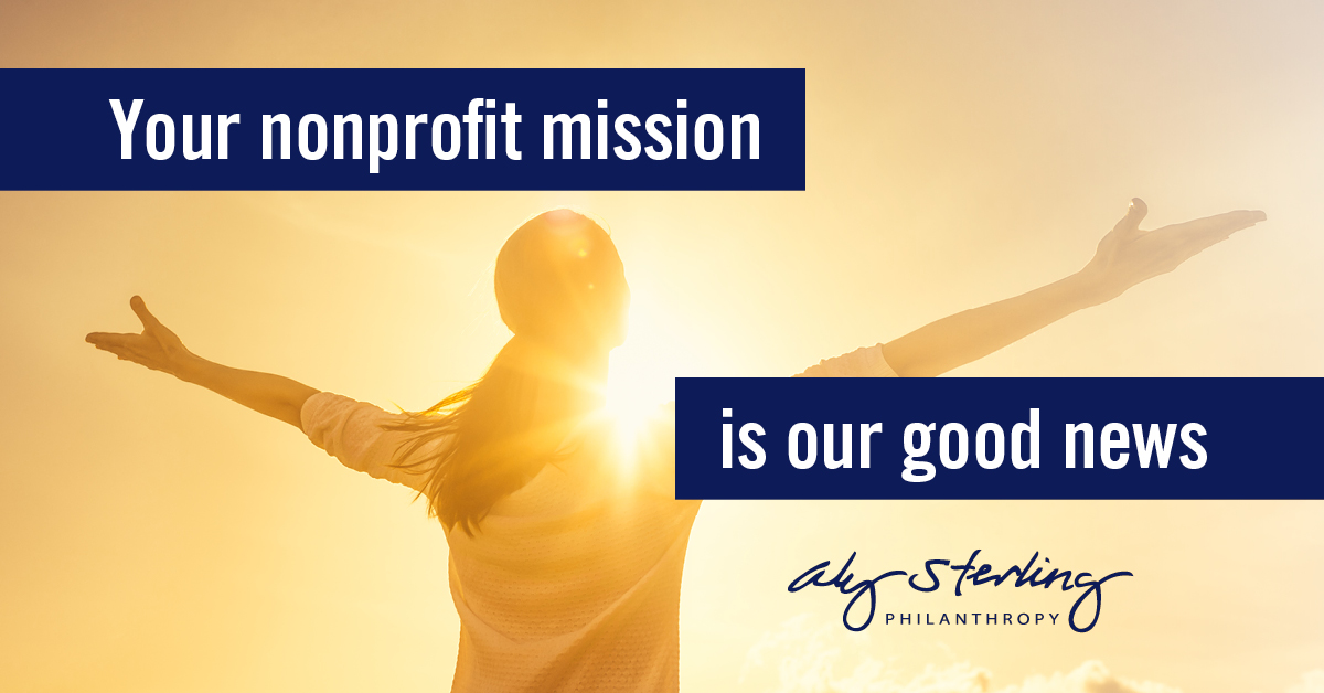 Your nonprofit mission is our good news
