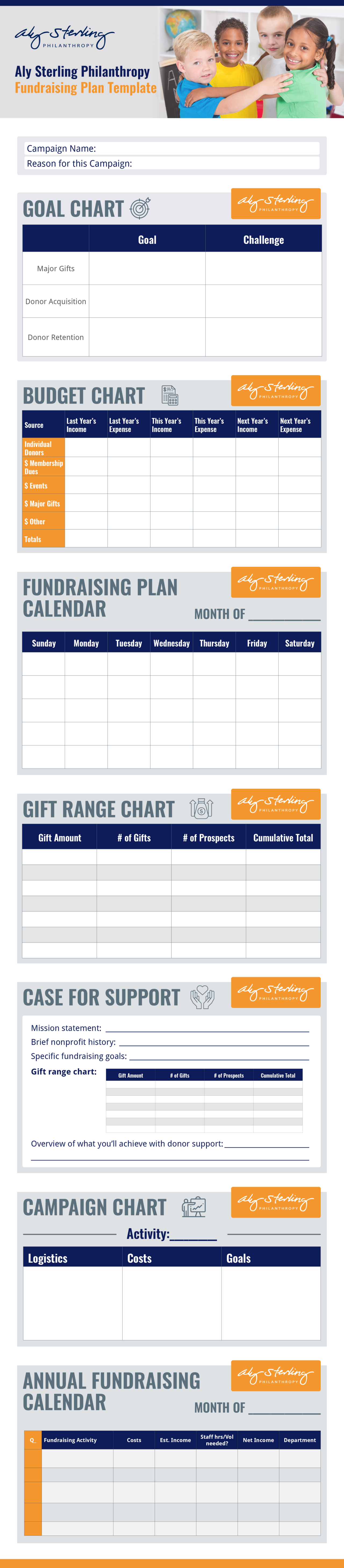 Nonprofit Annual Plan Template