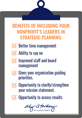 strategic planning process for nonprofits