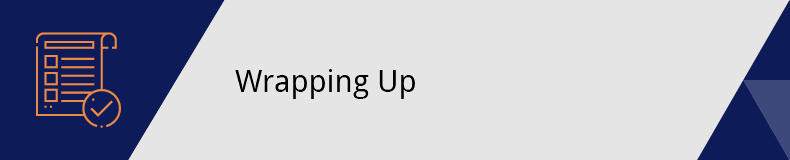 This is the conclusion of this nonprofit strategic planning guide.