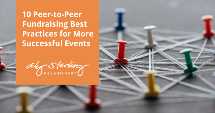 Read this article for 10 peer-to-peer fundraising best practices for better events.