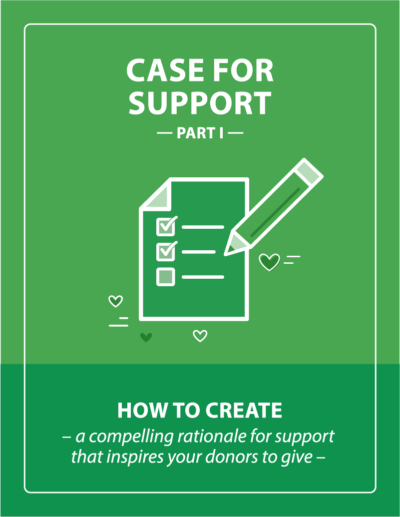 Case for Support Part I Nonprofit Guide