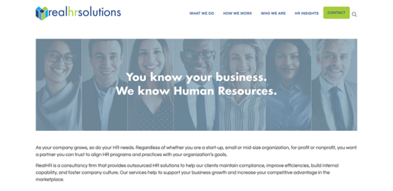 Learn more about RealHR Solutions on their website. https://www.realhrsolutions.com/