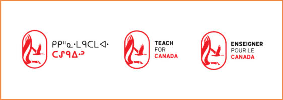 Teach for Canada designed three versions of their nonprofit logo to appeal to three audience segments.