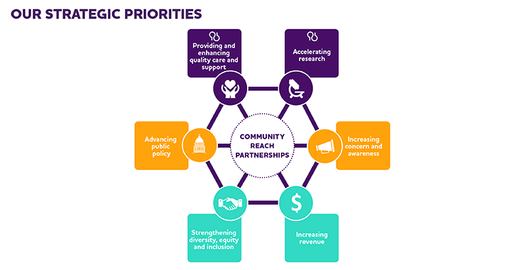 The Alzheimer Association’s nonprofit strategic plan.